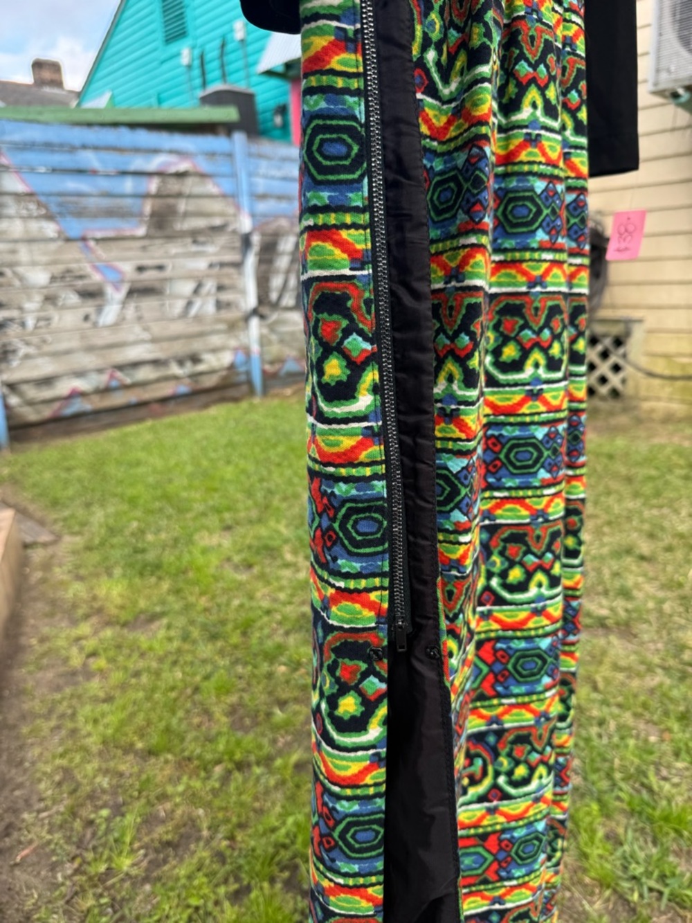 Handmade Vintage Maxi Dress - Picture 4 of 6